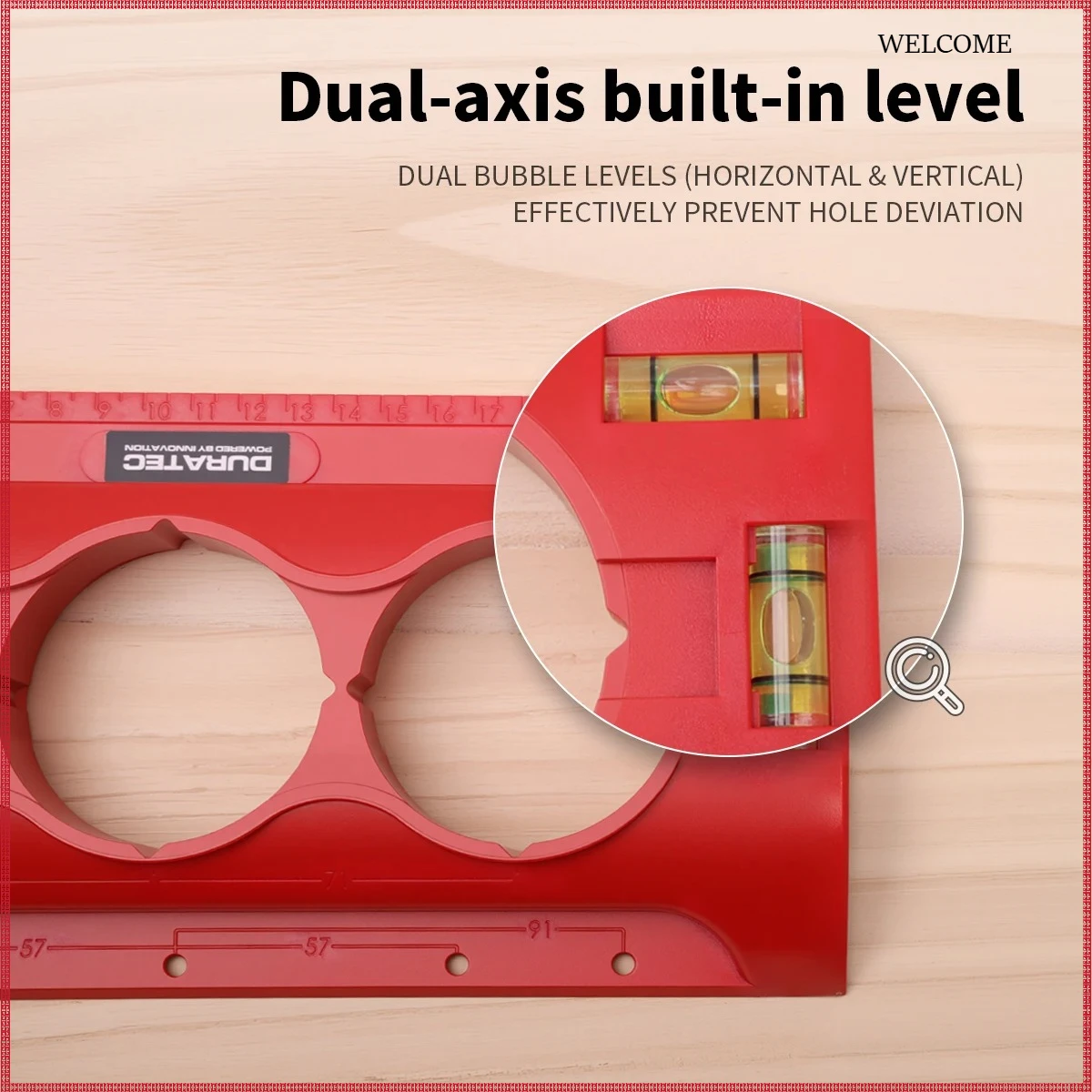 1Pcs Hole Fixing Clamp Punch Locator Accurate Positioning Measuring Tool