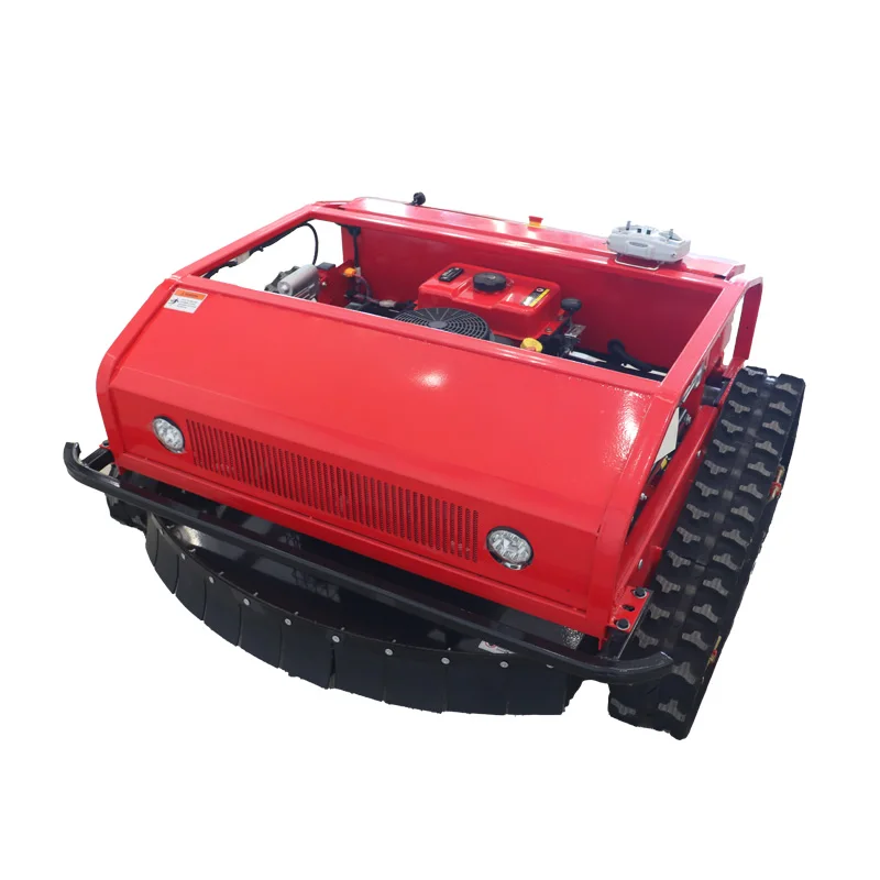 Intelligent Robotic Lawn Mower with Remote Control Automatic Snow Shovel Lawn Care Robot for Home Garden