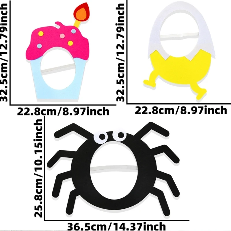 أغطية رأس قناع الحيوان للأطفال حفلة تنكرية للهالوين زينة عيد الميلاد دروبشيبينغ