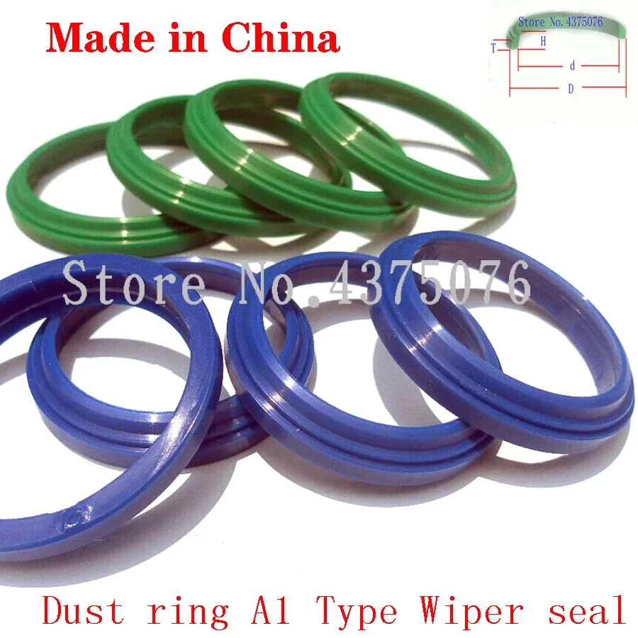 

50*58/55*63/56*64/60*68/63*71/65*73/70*78/75*83/80*88*4/7 Dust ring A1 GHP Type Wiper seal Hydraulic rubber PU Scraper gasket