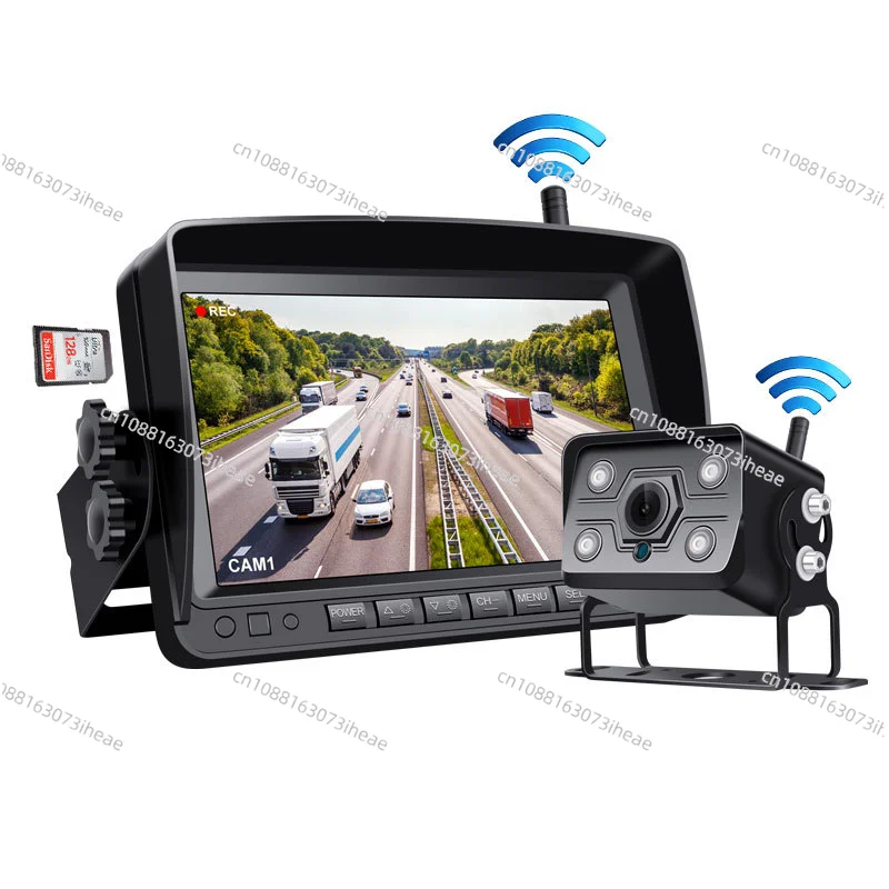 Car Wireless Reversing Image Full Set of Cameras Truck Ahd Blind Area Car Monitoring Rear Side View Camera