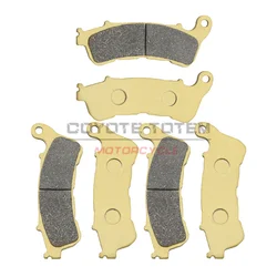 Motorbike front and rear brake pads for Honda CBF 1000 A6(ABS)2006-2010 CBF 1000 FA 2010-2013 CBF 1000 A CBF 1000 S CBF 1000 T