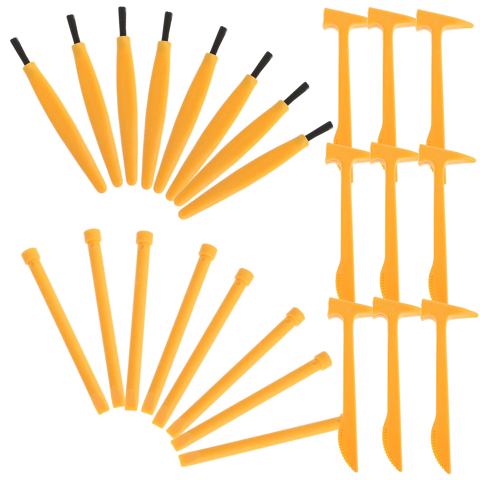 ชุดขุดค้นไดโนเสาร์ 30 ชิ้น พร้อมค้อนพลาสติก สิ่ว และแปรง สำหรับเด็ก เสริมสร้างการเรียนรู้ด้านโบราณคดี