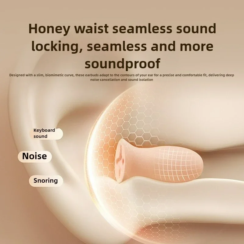 سدادات أذن للنوم لتقليل الضوضاء، مضادة للضوضاء، لا تسبب ضررًا للأذن، سدادات أذن عازلة للصوت، مخصصة للنوم المريح #1