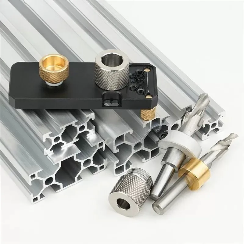 Aluminum Extrusion Profile Drilling Fixture for 2020 2040 3030 3060 Guide