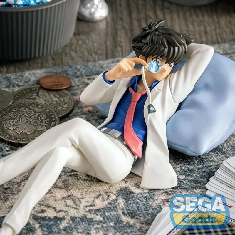 

Detective Conan Figurine Action Doll Kaito Kid Lying Pose Japanese Authentic Prize Character Statue Anime Toy Collectible Gift