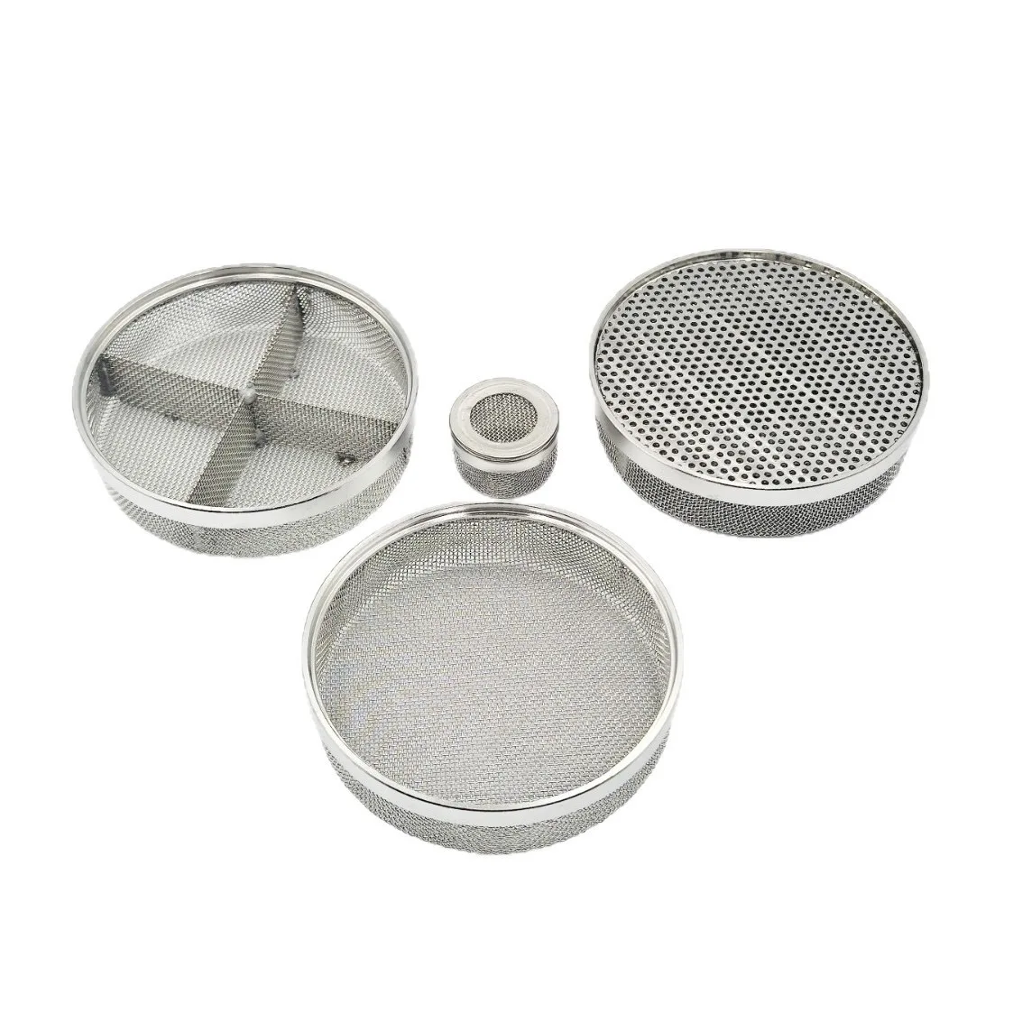 New Welding Steel Watch Parts Cleaner Mesh Baskets Repair Oil Net Jewelry Repair Tray Multi-Size Ultrasonic Cleaning Basket
