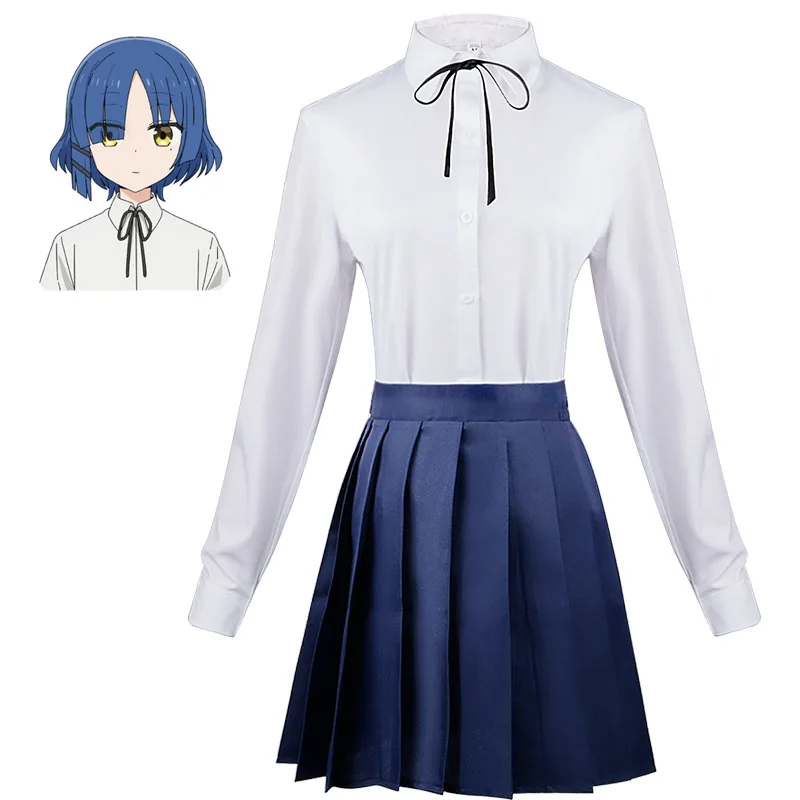 Anime Bocchi The Rock! Yamada Ryo Costumes And Wig Cosplay Anime Costumes Wig Girls Women