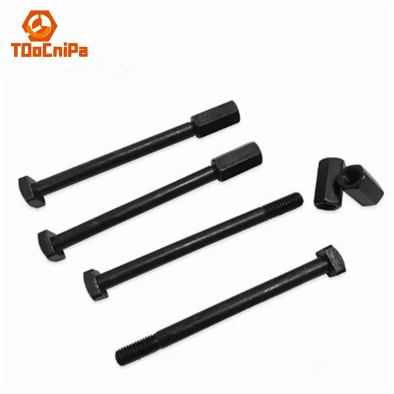 Milling Machine Head Screw B155 Milling Head Fixed T-screw Square Fastening Bolt Lock Worm Inclination Screw