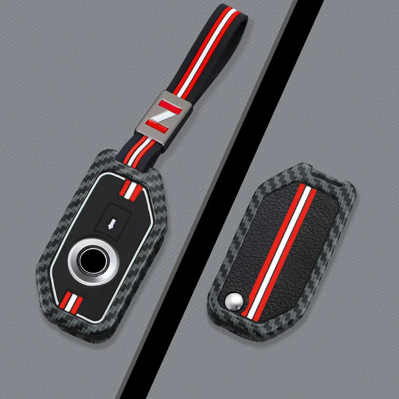 Key Case Cover Skin Holder Shell Fob For BMW Motorcycle F750GS F850GS K1600GT R1200GS LC ADV R1250GS ADV keychain accessories