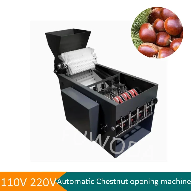 

Automatic Chestnut Mouth Opening Machine New Chestnut Cutting And Slitting Machine Commercial Chestnut Incision Opening Machine