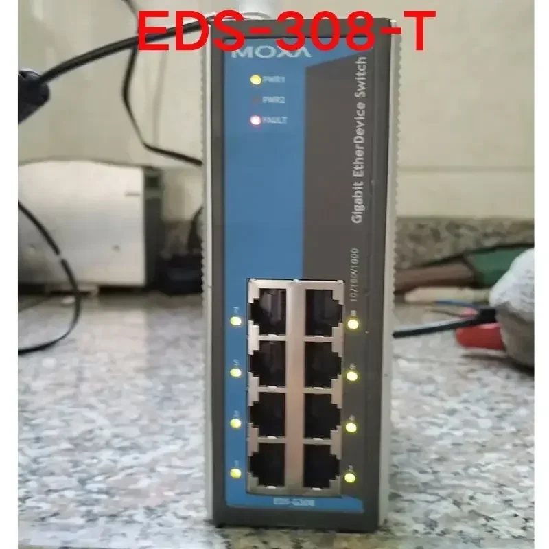 Second-hand test Ok MOXA EDS-308-T Industrial Switch
