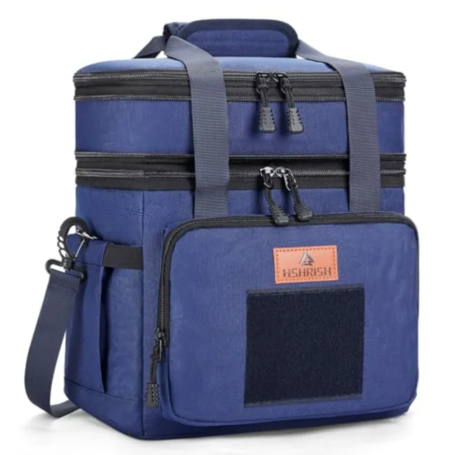 

Lunch Box for Men, Expandable Insulated Large Lunch Bag, Heavy Duty Waterproof Leakproof Tactical Cooler Bag for Men Work Outdo