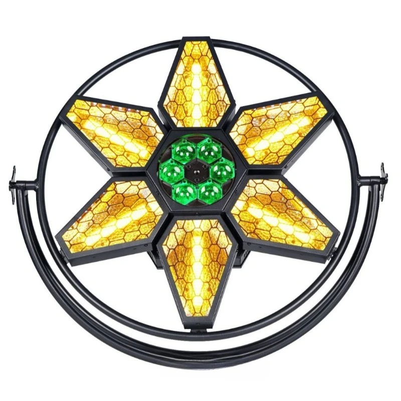 Full-color horse racing matrix light 3-in-1 essential modeling light in the live stream