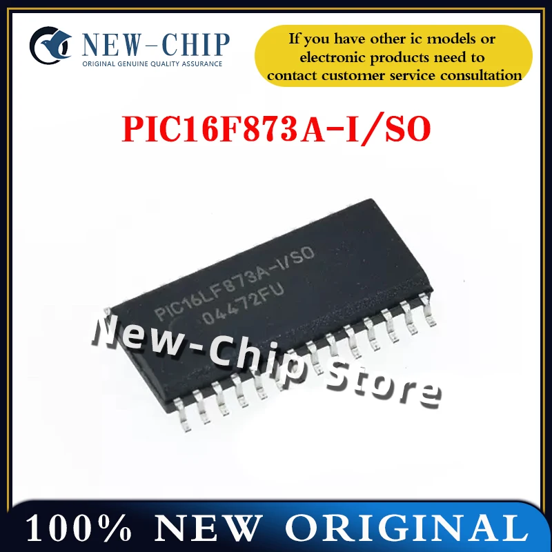 2PCS-50PCS/LOT   PIC16F873A-I/SO  SOP-28  Microcontroller chip single chip  New Original  PIC16F873A
