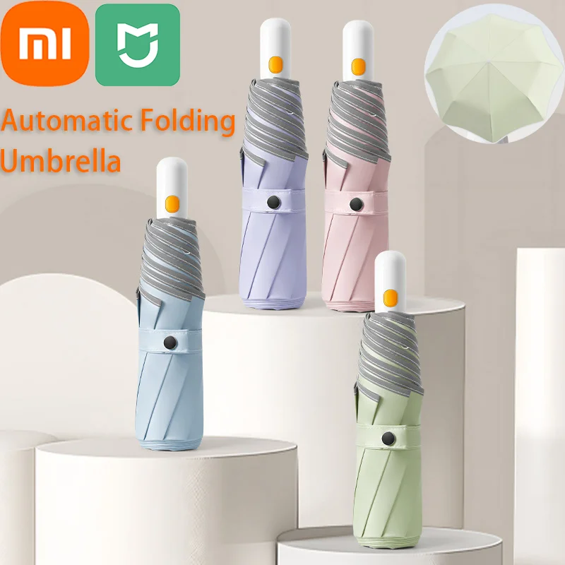 

Xiaomi 21-дюймовый 8K полностью автоматический зонт от солнца и ультрафиолета, складной зонт, ветрозащитный, прочный для солнечных батарей