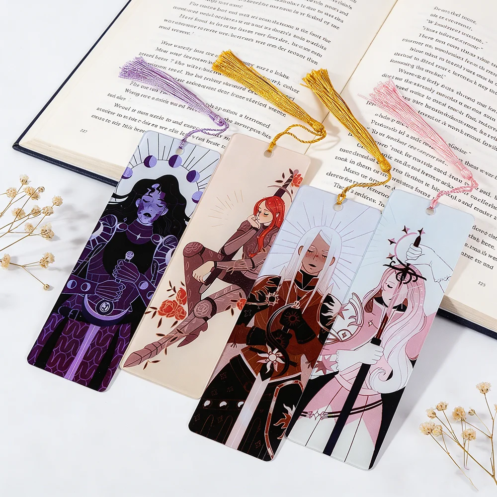 

Fantasy Acrylic Bookmark Fantasy Novel Lover Book Accessory Aesthetic Stationery School Supplies Things for Books
