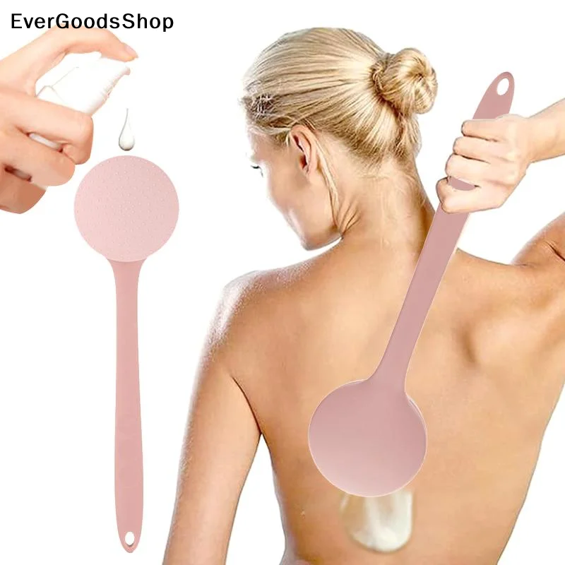 

New Multi-Function Lotion Sunscreen Ointment Applicator Long Handle Body Cleaner Shower Brush Free Sunscreen Back Applicator