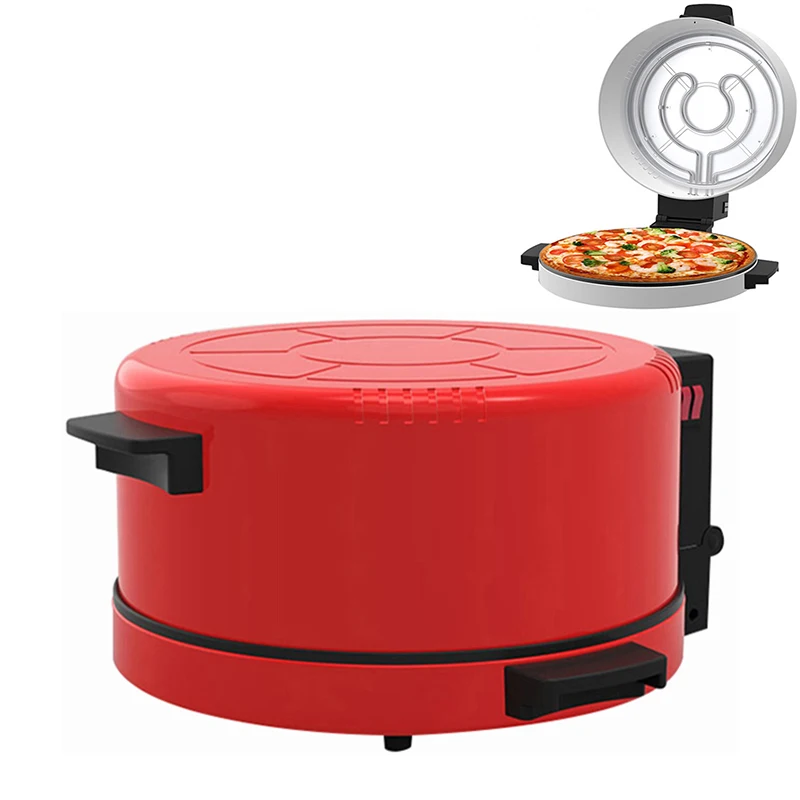 Electric Arabic Bread Maker Household Steak Pan Machine Countertop Pizza Oven with Non-stick Bakeware