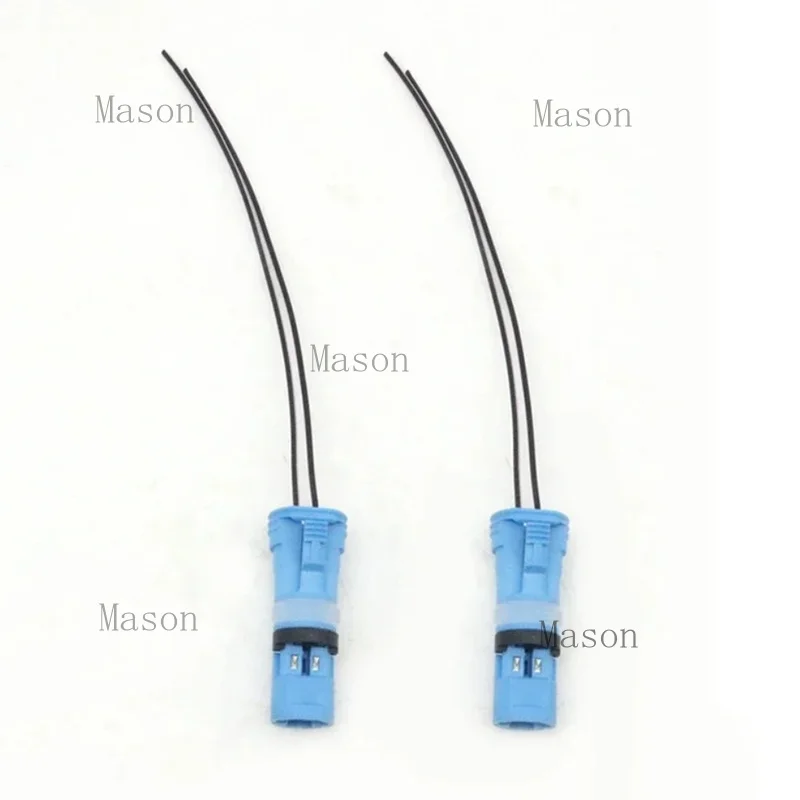 C+  2pc ABS Wheel Speed Sensor Plug Socket For BMW 3 5 6 7 X1 X5 MINI Cooper R56 R57