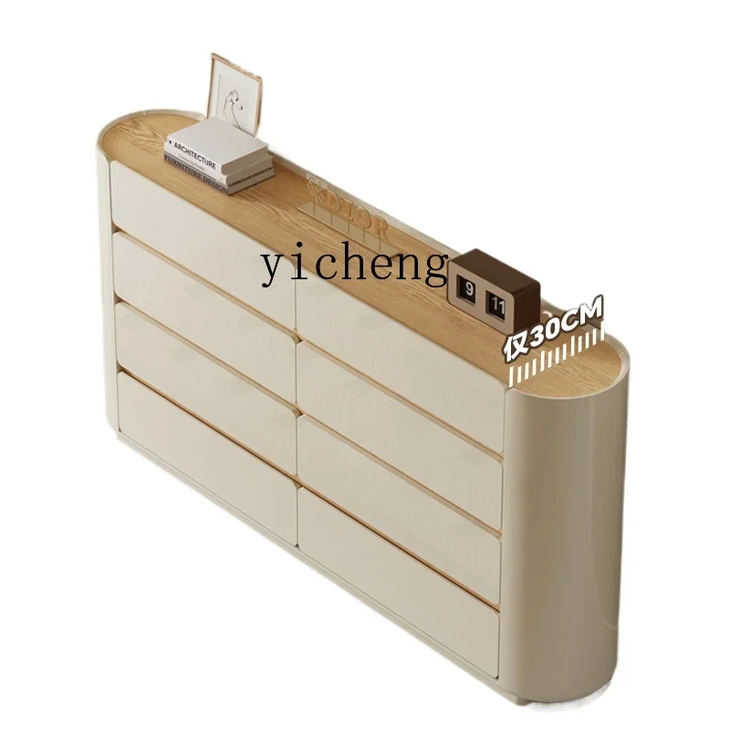 

Zz ultra-thin chest, bedroom, bedside storage, storage against the wall