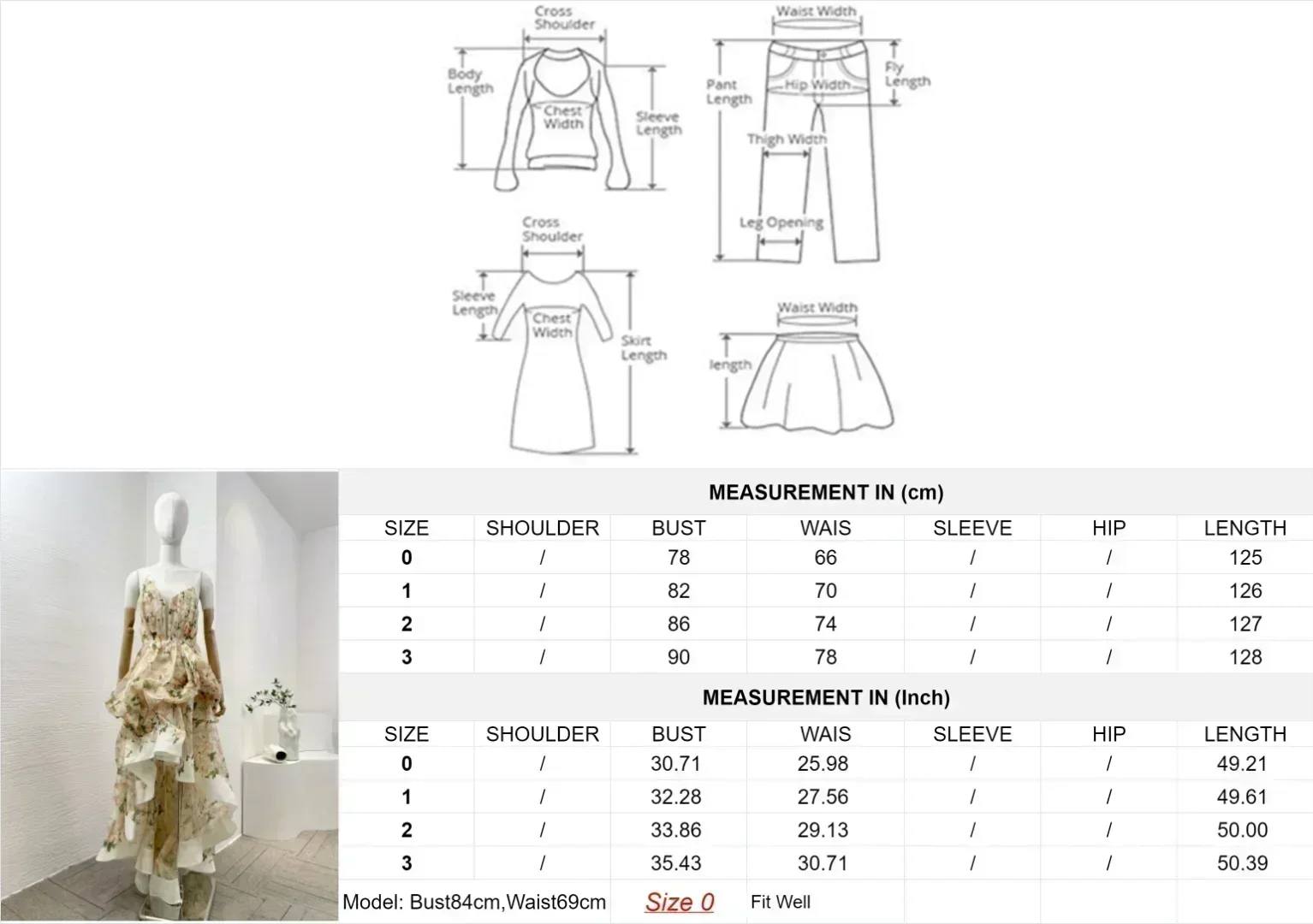 Nuovo 2024 Abbigliamento di design Lino di alta qualità Seta Elegante stampa floreale Top a tubo Orlo asimmetrico Pieghe da donna Abito longuette da vacanza