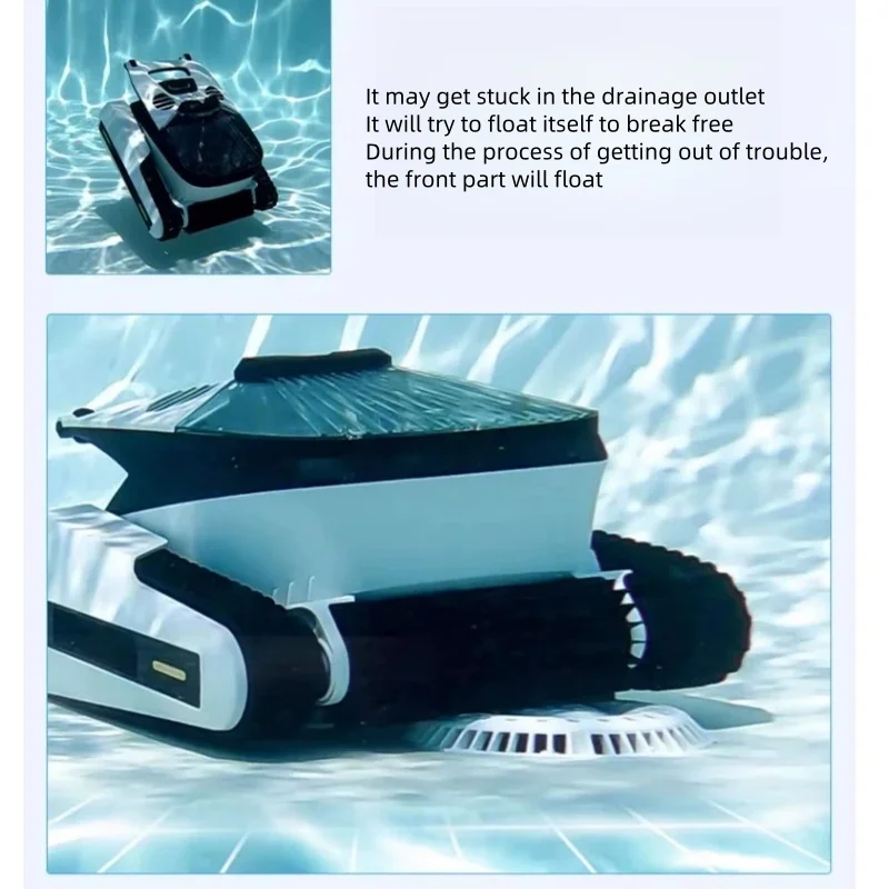 Cordless Automatic Robot Pool Cleaner Efficient Swimming Pool Cleaning Tools & Accessories