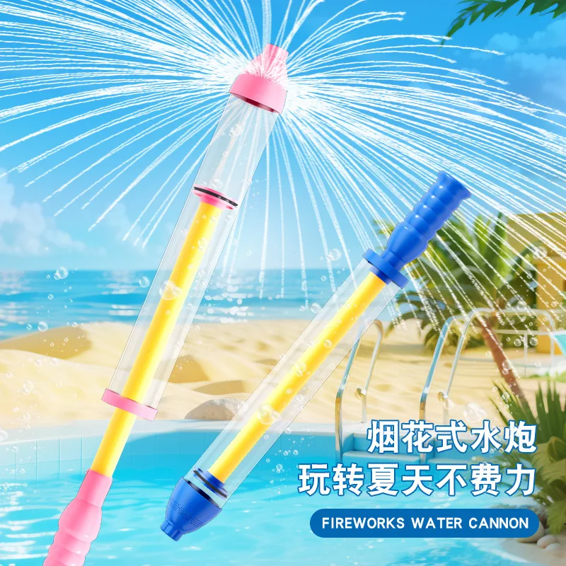 Vuur Waterpistool Zomer Outdoor Waterspuitpistool Speelgoed Trek Hoogdrukbereik Strand Zwembaden Waterplezier Spelen Kinderen 53cm