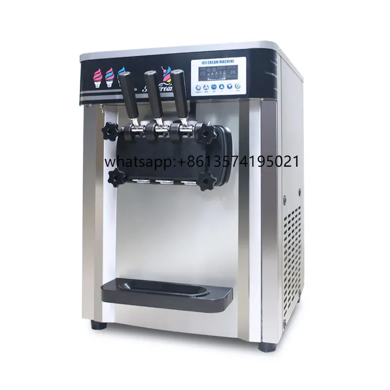 

TdIce Creaam Machine 22-30L/H 3 Flavors Yogurt Ice Cream Making Maker Soft Serve Commercial Ice Cream Machine For Business Price