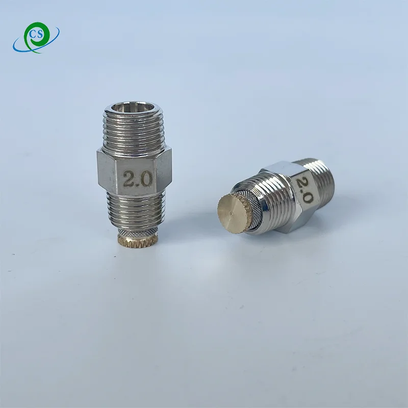 CS China Manufacture Snow Performance Nozzle High Quality Water/Mist Injection Nozzle 1/8 NPT 60 Degree Spray Pattern Solid Cone