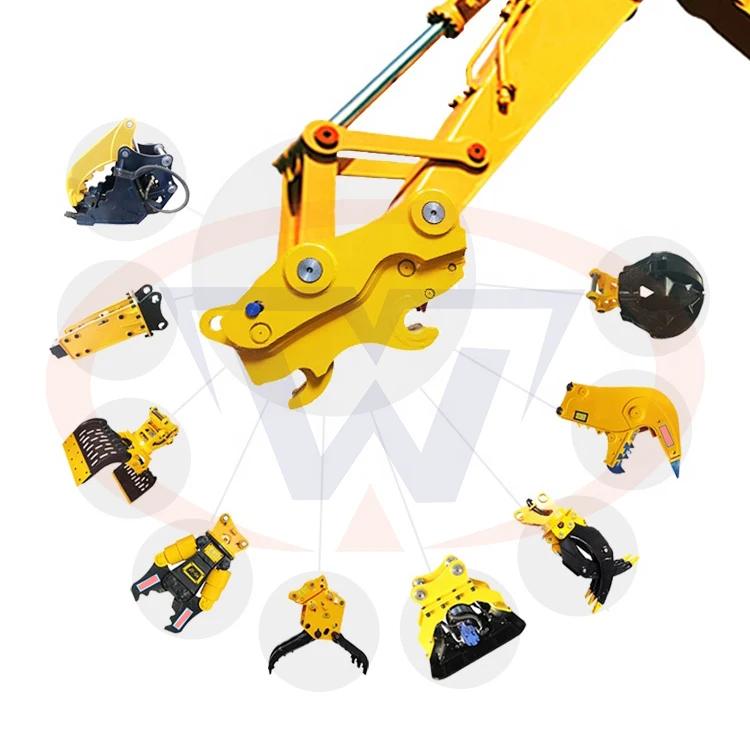 Professional Customizable Mini Excavator Attachment Hydraulic Thumb Bucket Excavator Mechanic Thumb Grab For Sale