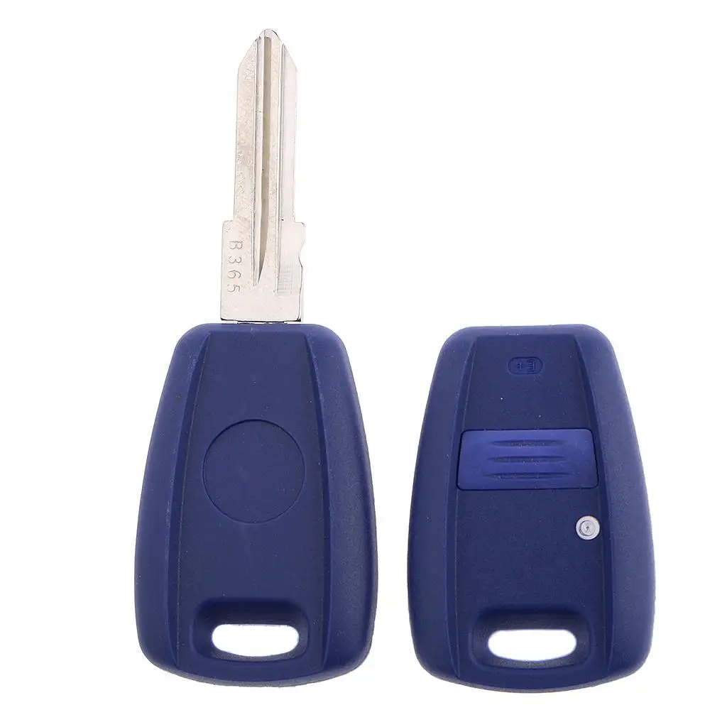 Caja de llave remota para coche, reparación de carcasa de 1 botón para Fiat Punto Doblo