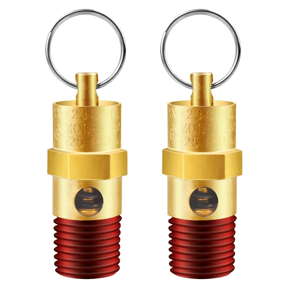 14 Male NPT Safety Valve Designed for Air Compressors Ensures Safe and Efficient Operation Under Varying Pressures