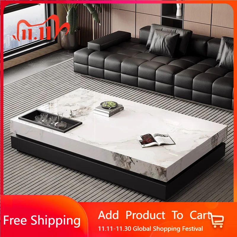 

Decoration Modern Coffee Table Designer Dinner Computer Industrial Coffee Table Minimalist Clear Mesa Auxiliar Home Furniture