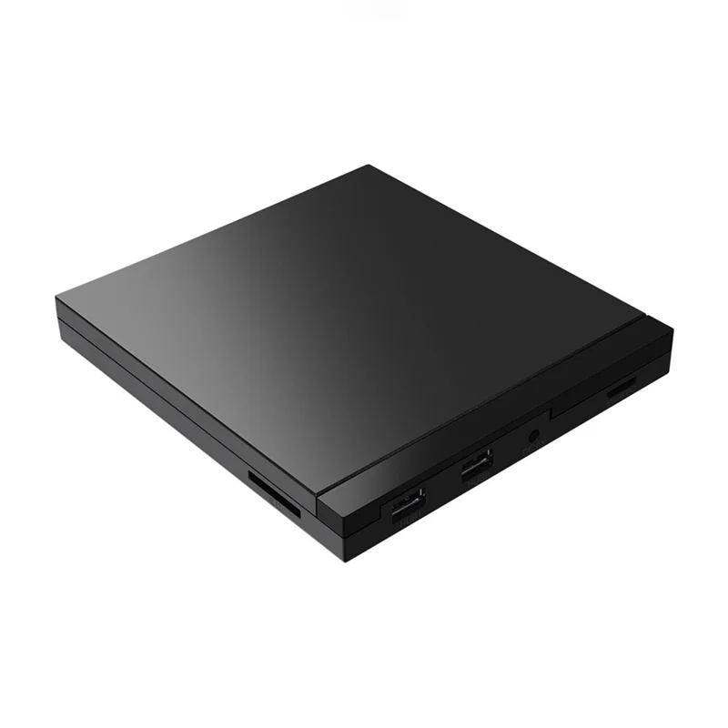 ABMF-USB 3.0 External CD/DVD Optical Drive CD/DVD Player DVD Burner With USB 3.0 Ports Card Reader For PC Laptop