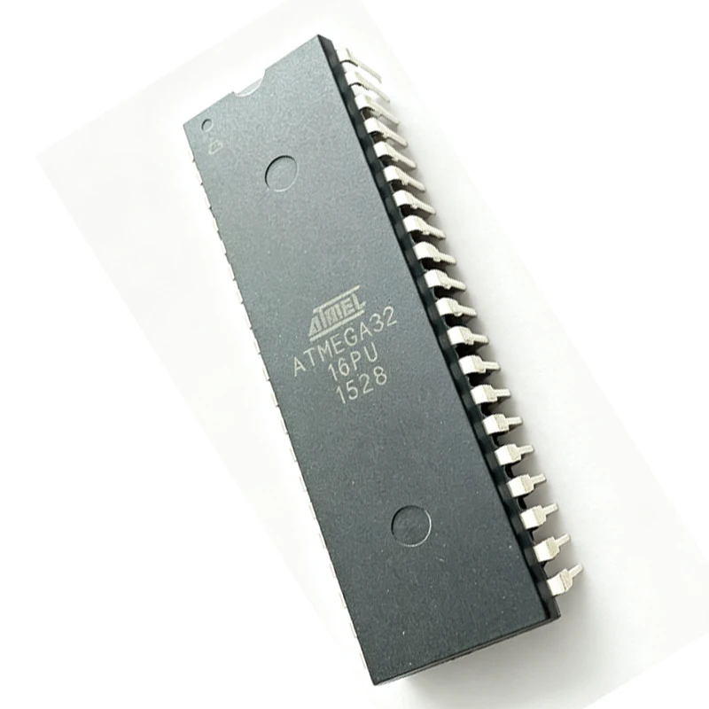 1Pcs ATMEGA32‑16PU DIP40 Straight Plug AVR Microcontroller 8‑Bit IC Chip Electronic Parts