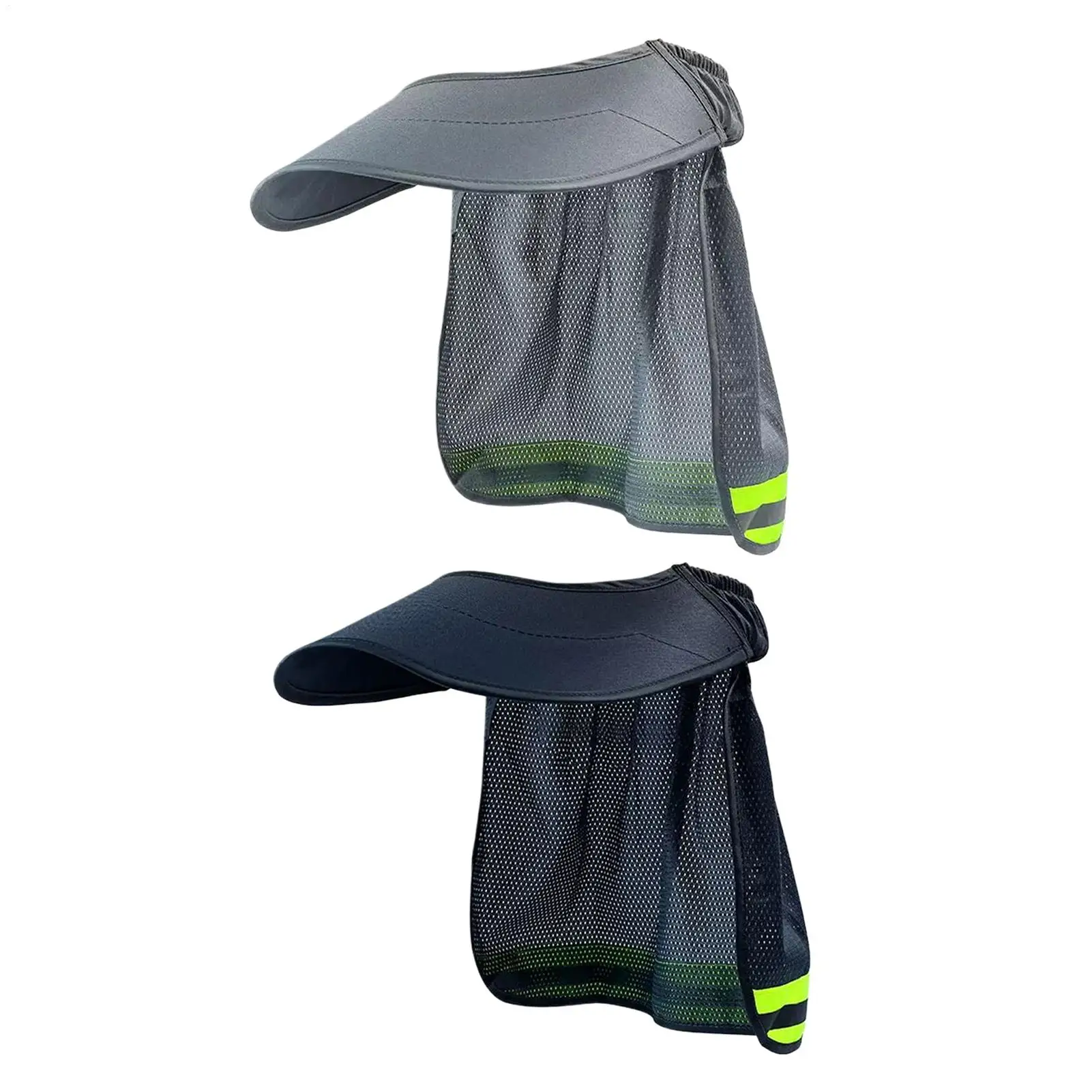 Sun Shade for  Helmet Safety Reflective Hard Hat Shade Neck Shield Helmet Sun Shade Reflective Stripe Summer Sun Protection
