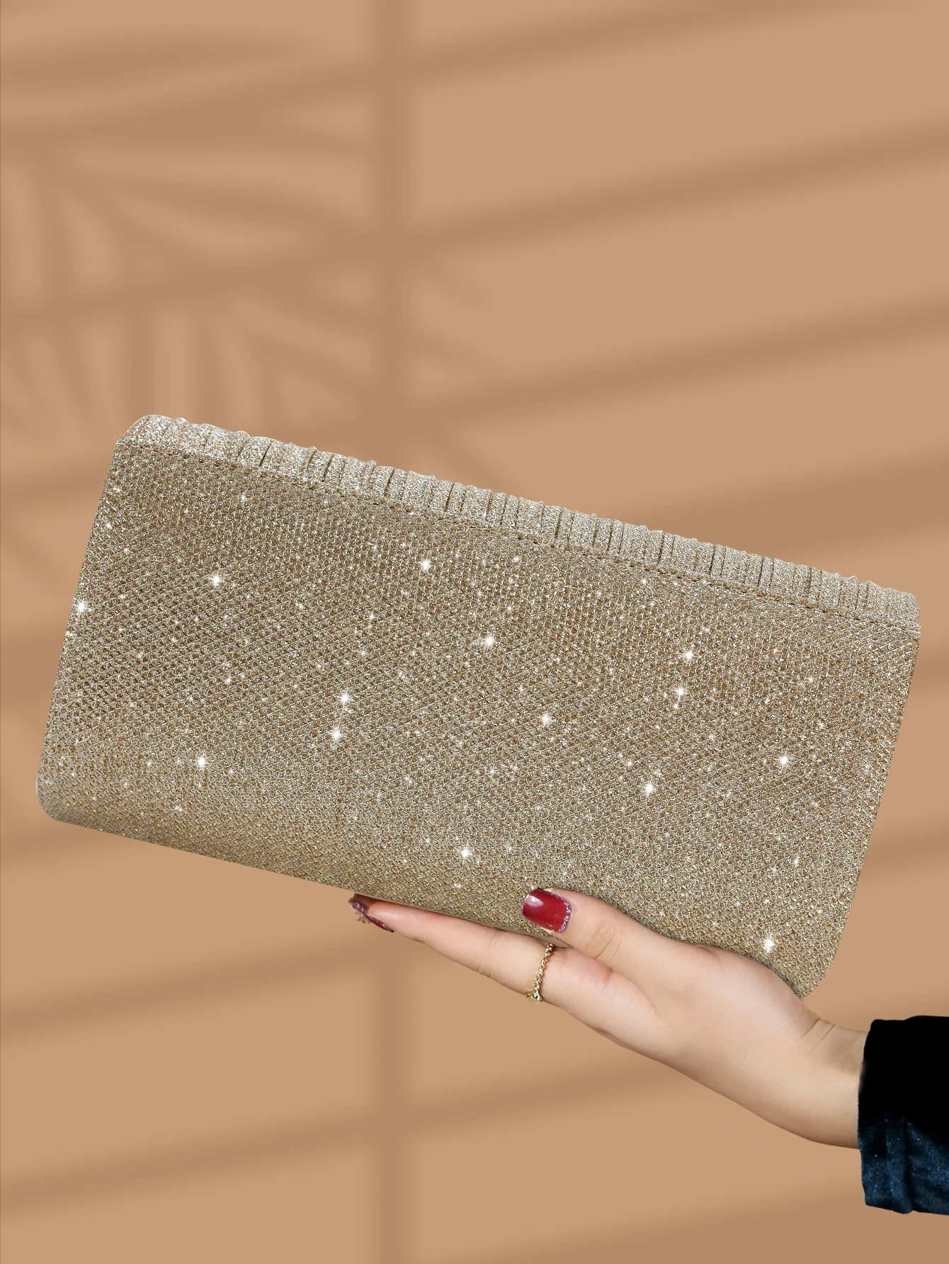 حقيبة يد للحفلات لامعة وأنيقة، محفظة رائعة للفتيات والحفلات والعرائس، مناسبة للولائم والحفلات وحفلات الزفاف. #2