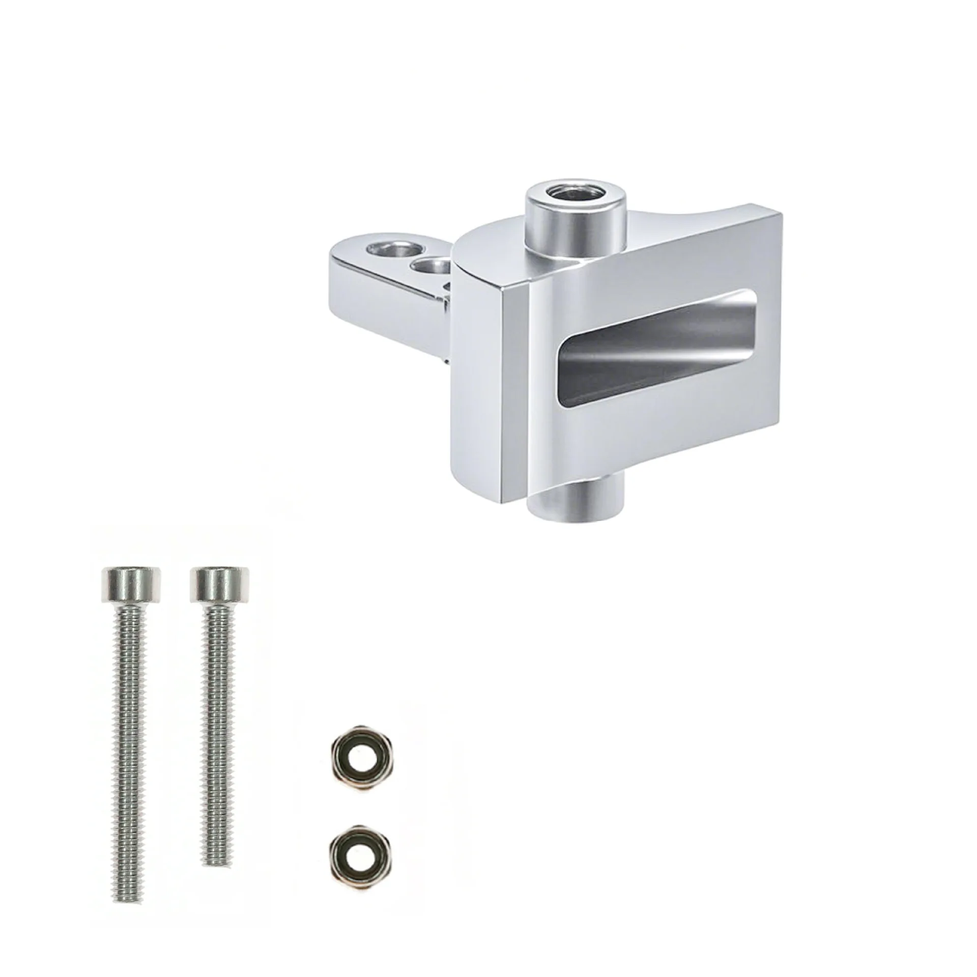 Picture 7: Aluminum Alloy Rear Upper Link Riser Anti-squat Mounts For SCX10 III AR45P Axle LCG 1/10 Chassis Upgrades RC Car Part