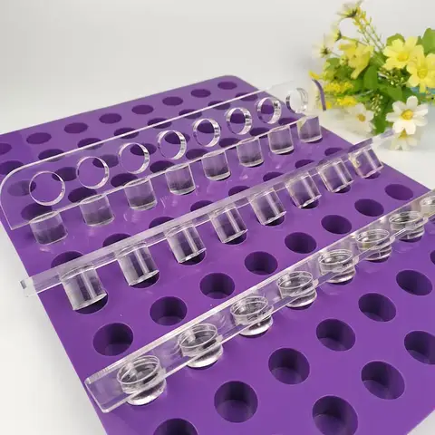 미니 실리콘 몰드 캔디 초콜릿 케이크 베이킹 액세서리, 88 캐비티용, 8 필러 프레스 피스톤, 제과 압축 도구
