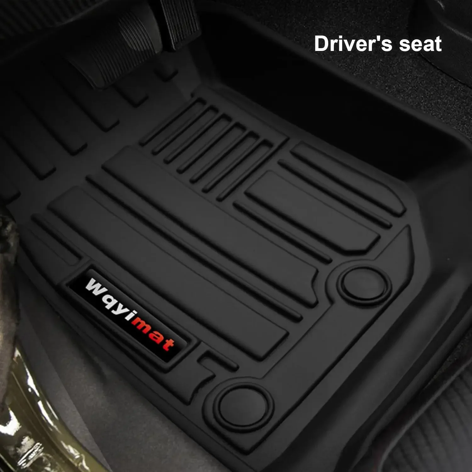 ل جيب رانجلر JK/JL/TJ/LJ 4 باب 2 باب 2007-2018 اكسسوارات الحصير البضائع بطانة مسند الظهر الحصير جميع الأحوال الجوية TPE المطاط