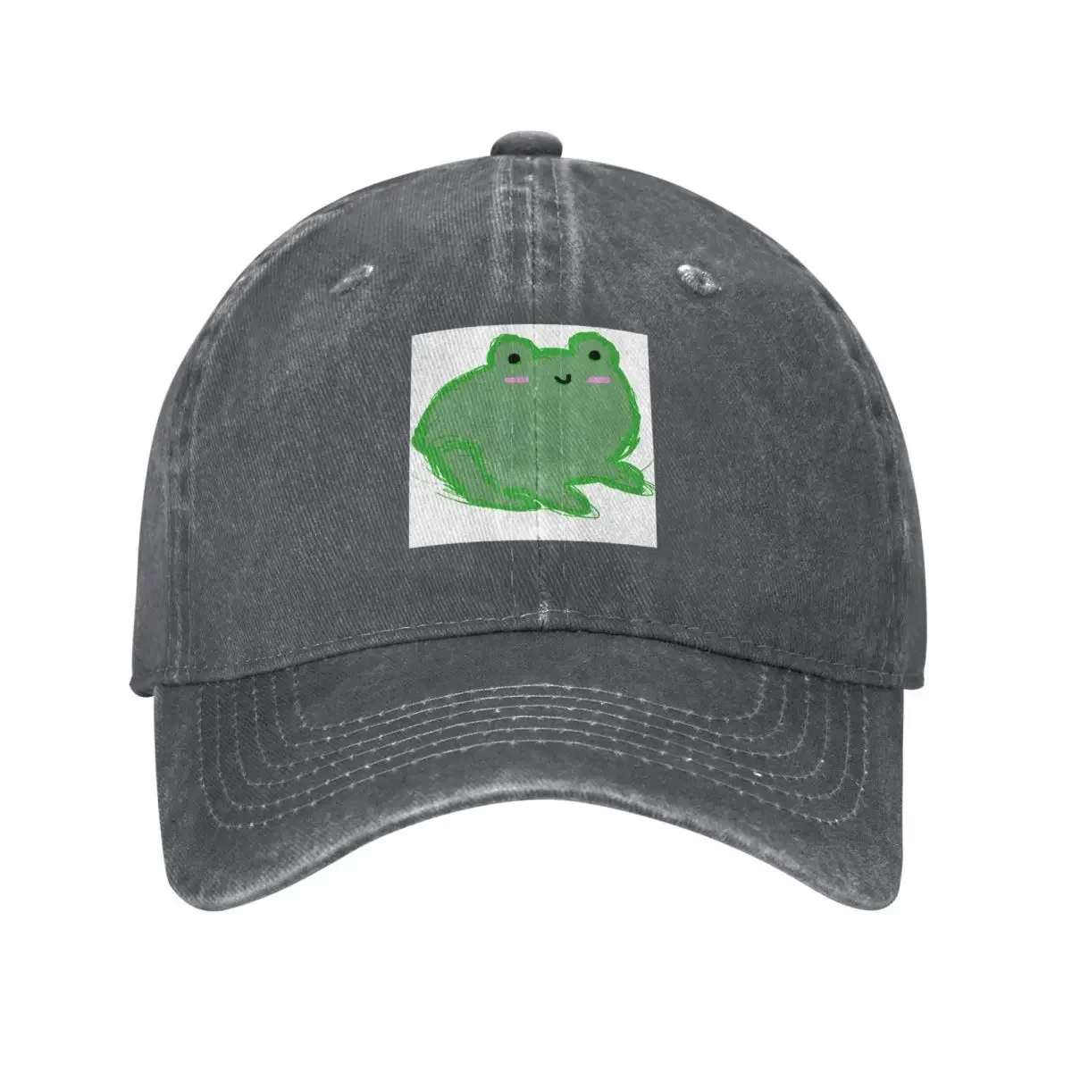 

Frog Baseball Cap Snap Back Hat Sports Cap Male hat Anime Hats For Women Men's