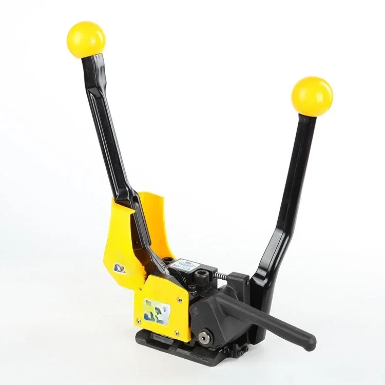 

13-19MM iron packing belt strapping machine MH32A steel belt buckle-free baler