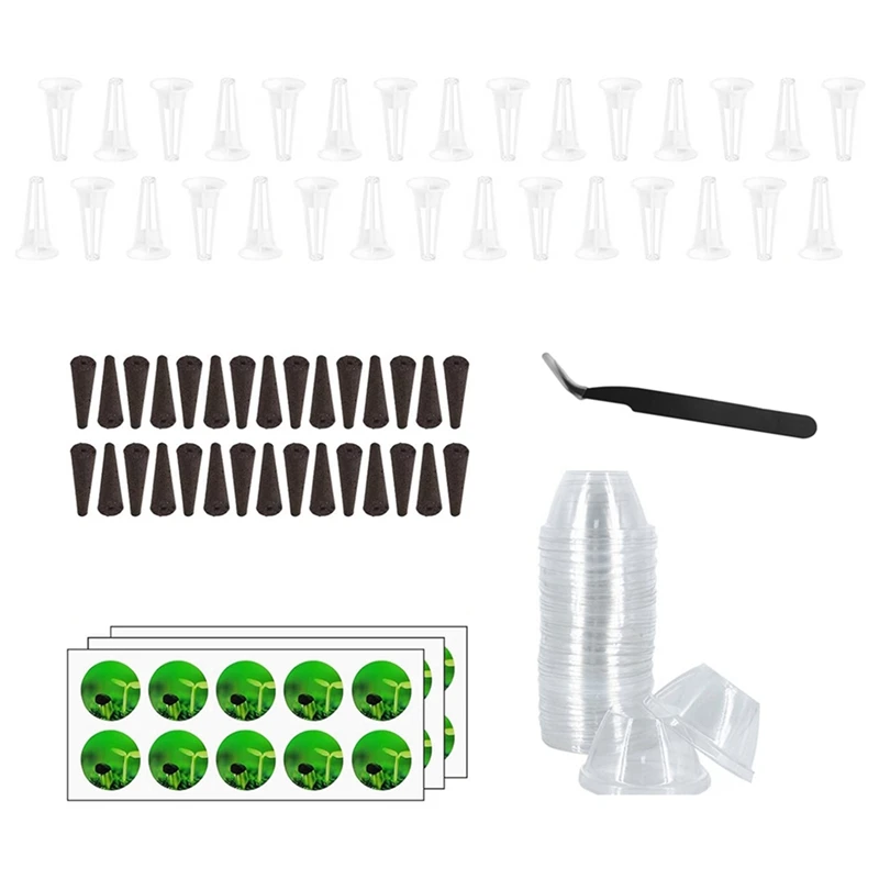 121Pcs Seed Pod Kit Compatible For Aerogarden, Grow Anything Kit Compatible With Hydroponics Supplies From Most