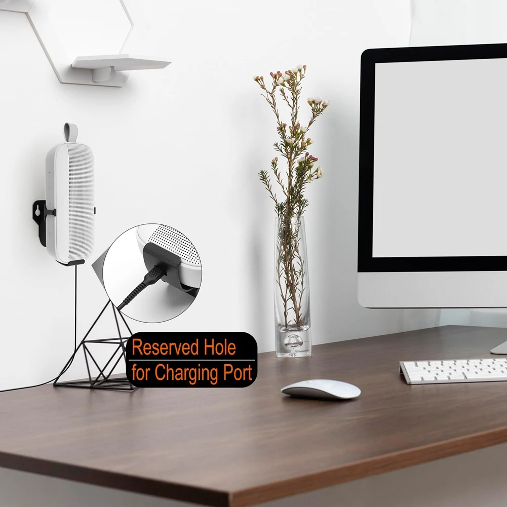 A46U Wall Speaker Mount for SoundLink Flex/ New SoundLink Flex 2nd Gen, Wall Mount Ceiling Mount Angle Adjustable