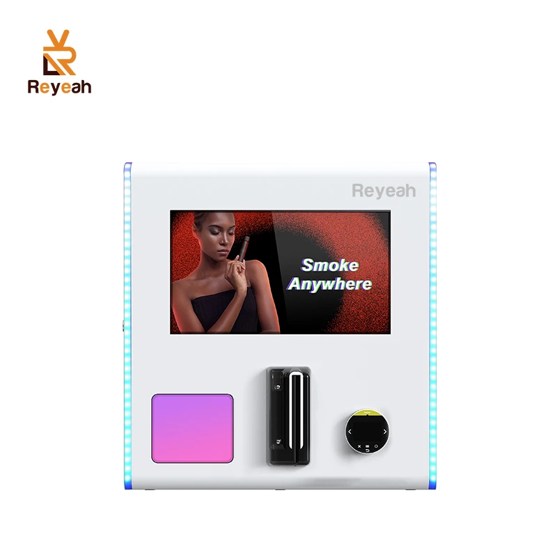 Hotel Room Japanese Qr Code Vending Machine Mini Age Verification Vending Machine with Id Card Reader