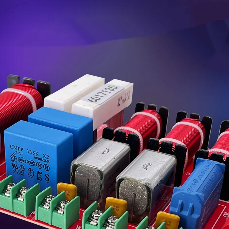 Делитель частоты ПК + металлический 4-полосный делитель частоты высоких + двойных альт + басов