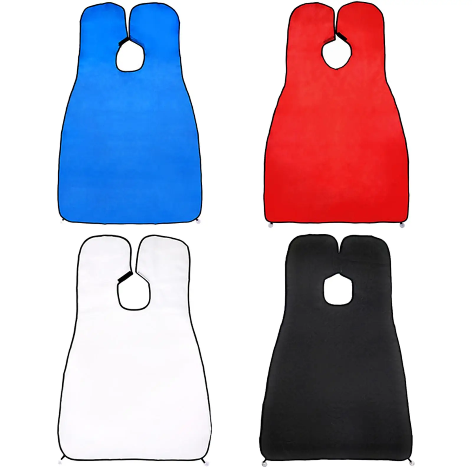 Beard razor bib beard hair catcher with 2 suction cups shaving cloth