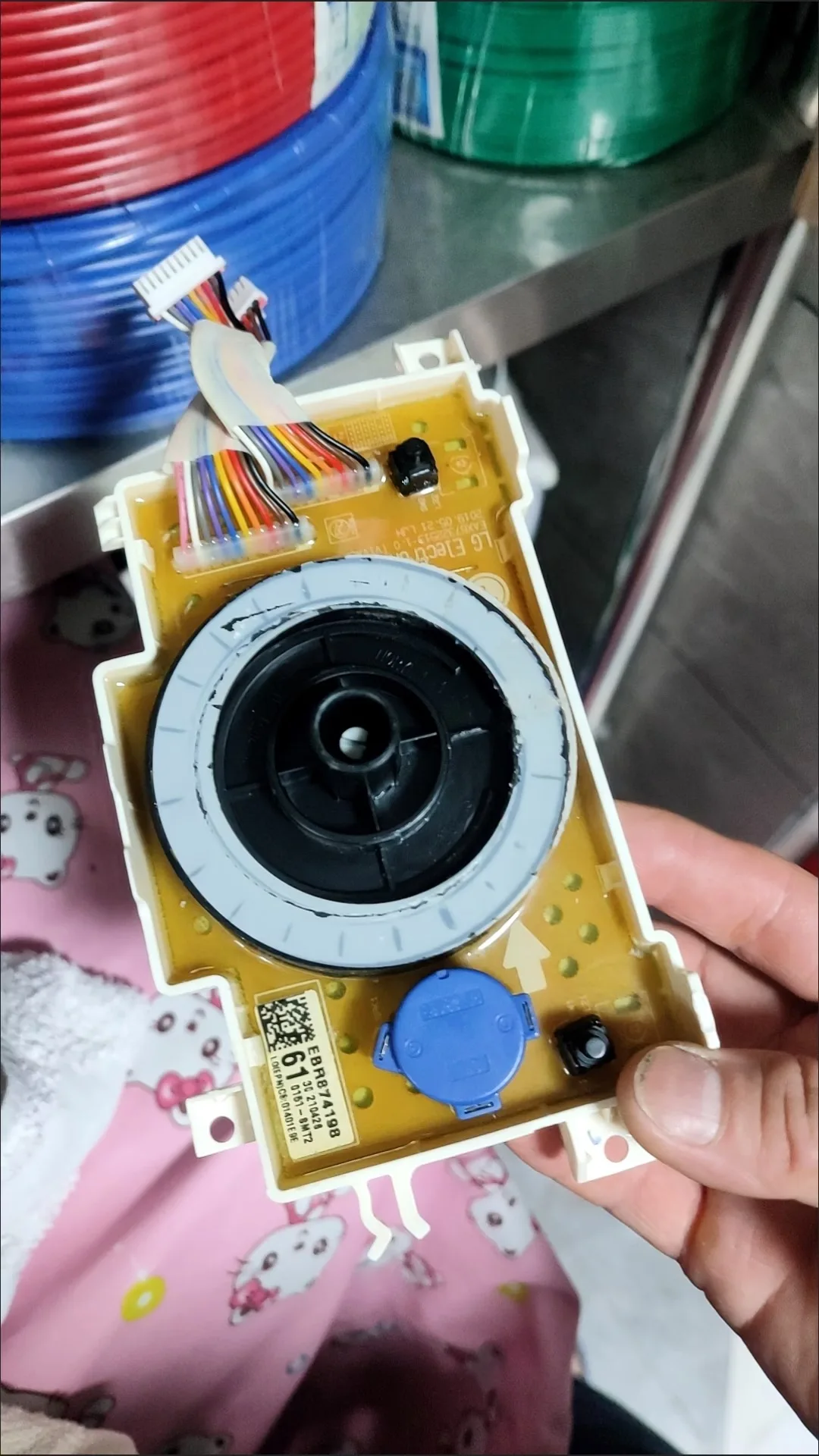 Suitable for LG washing machine computer EBR874198 314375 knob display main control board 339279 331191