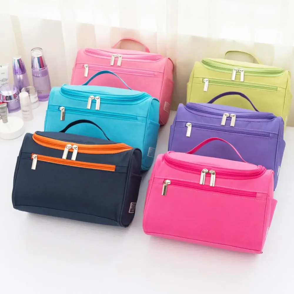 Unisex Große Wasserdichte Hängende Kosmetiktasche - Leichte Reißverschluss-Kosmetikorganizer Wasch- und Toilettenartikel Ideales Geschenk für Reise-Essentials – Detail 6